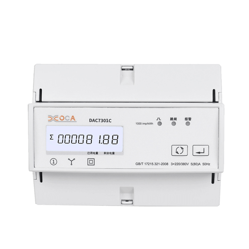 Máy đo năng lượng điện ba pha Modbus Dac7301C DIN Rail AC