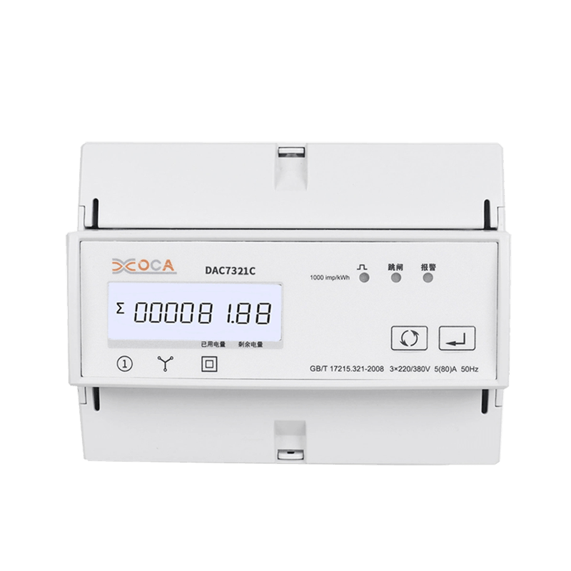 Đồng hồ đo điện điều khiển từ xa ba pha Dac7321C DIN Rail WiFi