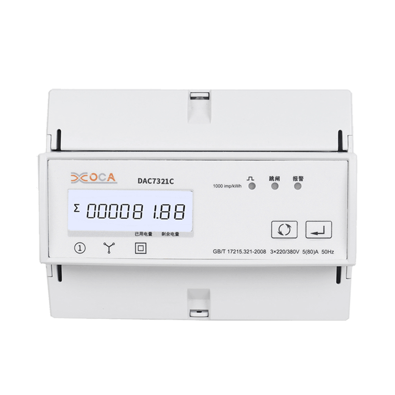 Đồng hồ đo điện thông minh Modbus điều khiển từ xa ba pha Dac7321c